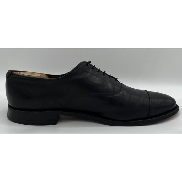 Allen Edmonds Park Avenue Cap Toe Black Leather Oxford Dress Shoes Mens Size 12D main image 9